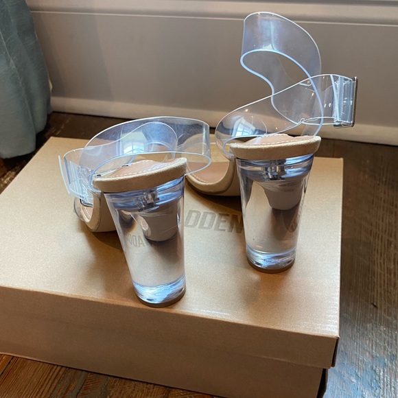 Steve Madden Clear Sandals - Picture 5 of 7